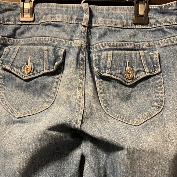 Simply‎ veraVera Wang jeans size 4 cropped/ ankle - Picture 3 of 10